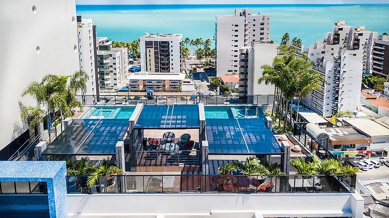 habitación,frente, mar,estación,alquiler, maceio