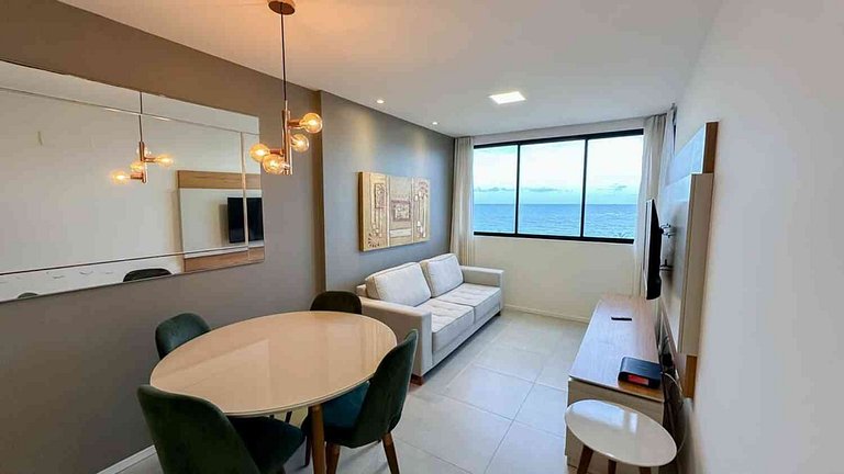 Incrível Apartamento Vista Mar Orly 804