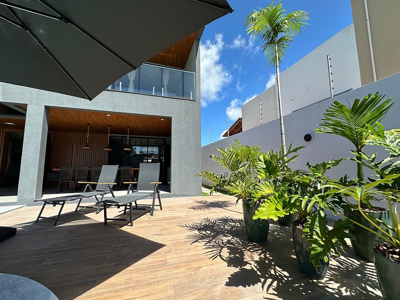 Linda Casa na Barra de São Miguel à venda, 500 mts da praia,