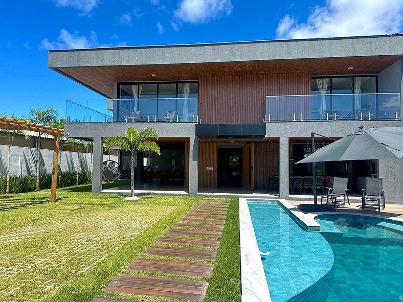 Linda Casa na Barra de São Miguel à venda, 500 mts da praia,